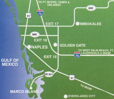 Marco Island Florida Map